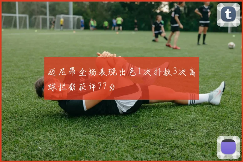 迈尼昂全场表现出色1次扑救3次高球拦截获评77分